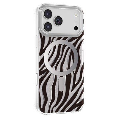 Apple iPhone 17 Pro Kılıf M-Safe Şarj Özellikli Zore Paris Veyro TPU Kapak