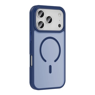 Apple iPhone 17 Pro Kılıf M-safe Şarj Özellikli Mat Arka Yüzey Zore Sio Kapak