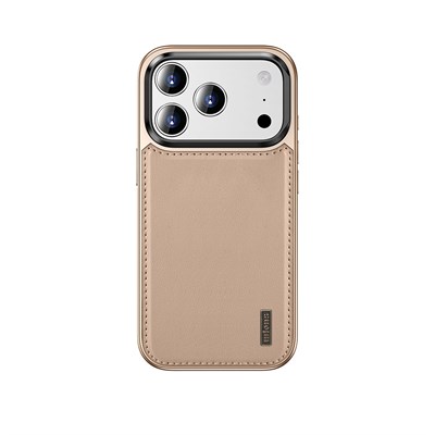 Apple iPhone 17 Pro Kılıf M-safe Şarj Özellikli Standlı Leto Kapak