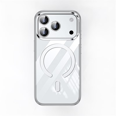 Apple iPhone 17 Pro Kılıf M-safe Şarj Özellikli Wlons Standlı Efsane Kapak
