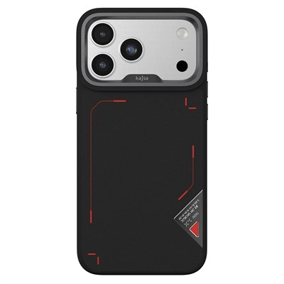 Apple iPhone 17 Pro Kılıf M-safe Şarj Özellikli O-Ring Metal Kamera Çerçeveli Kajsa Matrix Collection Kapak