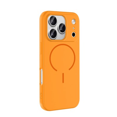 Apple iPhone 17 Pro Kılıf M-safe Şarj Özellikli Zore Meta Kapak