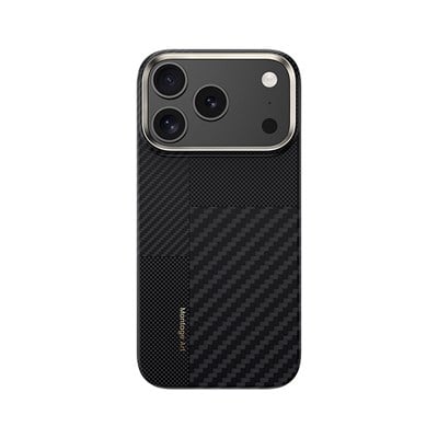 Apple iPhone 17 Pro Kılıf M-safe Şarj Özellikli Karbon Fiber Benks Montage ArmorAir Kevlar Kapak