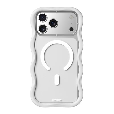 Apple iPhone 17 Pro Kılıf M-safe Şarj Özellikli Youngkit Wave Matte Serisi Kapak