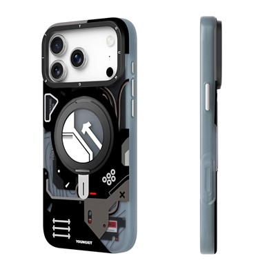 Apple iPhone 17 Pro Kılıf M-safe Şarj Özellikli Youngkit Starship Serisi Kapak