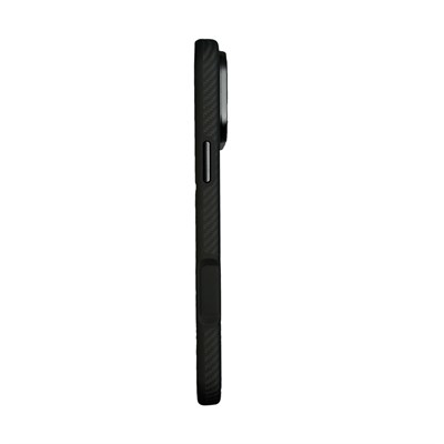 Apple iPhone 17 Pro Kılıf M-safe Şarj Özellikli Mohseven 600D Aramid Fiber Kapak