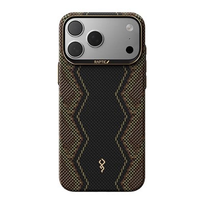 Apple iPhone 17 Pro Kılıf M-safe Şarj Özellikli Raptic Aramid Skin Scepter Serisi Kapak