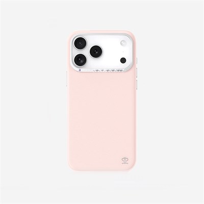 Apple iPhone 17 Pro Kılıf M-safe Şarj Özellikli Deri Tasarımlı Pynana Starry Serisi Kapak