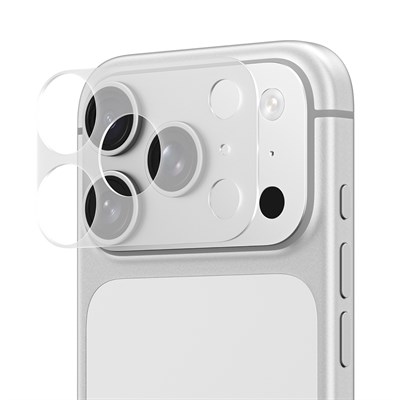 Apple iPhone 17 Pro Max Amazingthing Parmak İzi Bırakmayan Kamera Lens Çerçeve Koruyucu