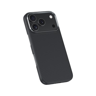 Apple iPhone 17 Pro Max Kılıf Benks M-safe Şarj Özellikli Metal Kamera Çerçeveli Magnetik ArmorAir 600D Kevlar Fiber Kapak