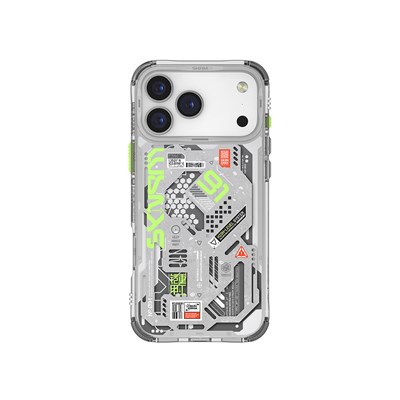 Apple iPhone 17 Pro Max Kılıf Desenli Airbag Tasarımlı Skinarma Spectra Kapak