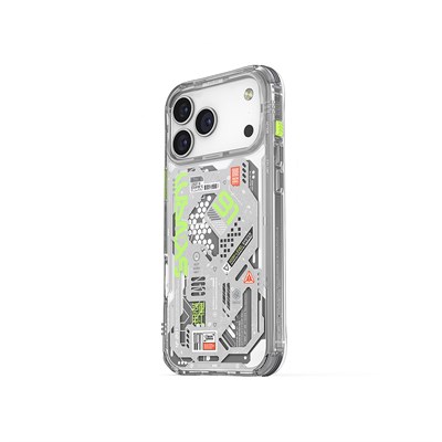 Apple iPhone 17 Pro Max Kılıf Desenli Airbag Tasarımlı Skinarma Spectra Kapak