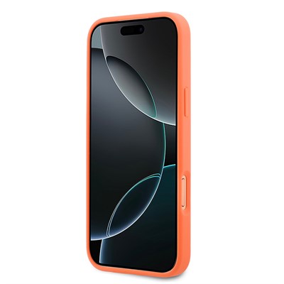 Apple iPhone 17 Pro Max Kılıf Lacoste Orjinal Lisanslı M-safe Şarj Özellikli PU Pike Desenli Metal Logolu Kapak