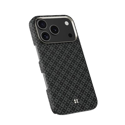 Apple iPhone 17 Pro Max Kılıf M-Safe Şarj Özellikli Benks ArmorAir ArmorGrid Serisi Kevlar Kapak
