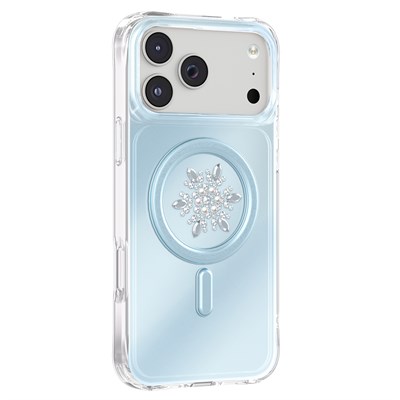 Apple iPhone 17 Pro Max Kılıf M-Safe Şarj Özellikli Zore Paris Mova Sert PC Kapak