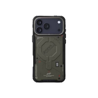 Apple iPhone 17 Pro Max Kılıf M-Safe Şarj Özellikli Airbag Tasarımlı Skinarma Vigor Kapak