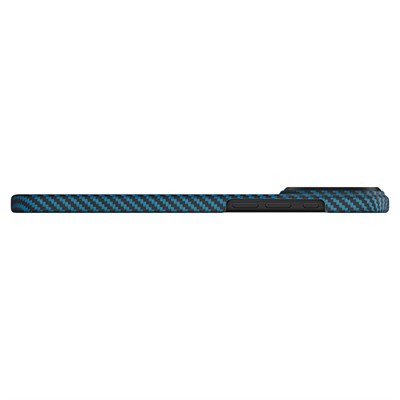 Apple iPhone 17 Pro Max Kılıf M-Safe Şarj Özellikli Kamera Kontrol Butonlu Aramid Fiber Pitaka Ultra-Slim Kapak