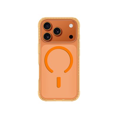 Apple iPhone 17 Pro Max Kılıf M-Safe Şarj Özellikli Airbag Tasarımlı AmazingThing Titan Pro Serisi Kapak
