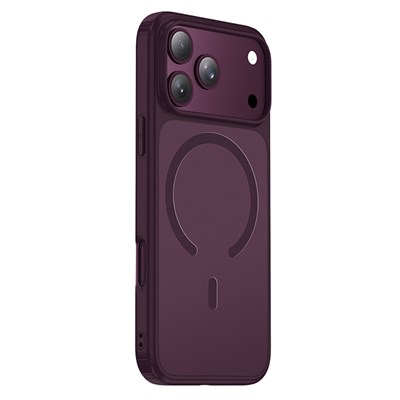 Apple iPhone 17 Pro Max Kılıf M-safe Şarj Özellikli Mat Arka Yüzey Wlons Lola Kapak