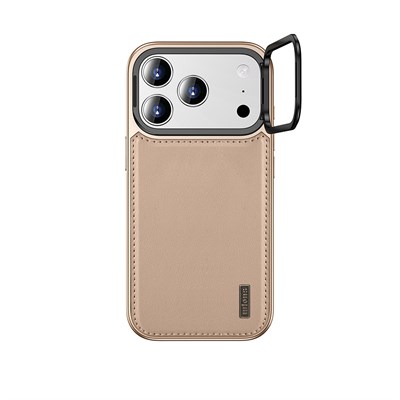 Apple iPhone 17 Pro Max Kılıf M-safe Şarj Özellikli Standlı Leto Kapak