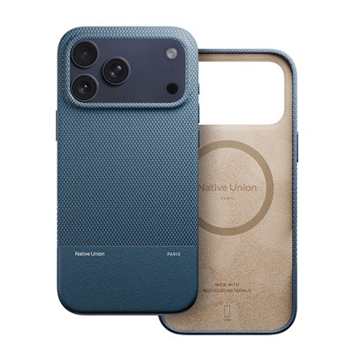 Apple iPhone 17 Pro Max Kılıf M-safe Şarj Özellikli Deri Dokulu Native Union RE Classic Serisi Kapak