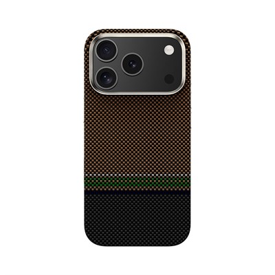 Apple iPhone 17 Pro Max Kılıf M-safe Şarj Özellikli Karbon Fiber Tasarımlı Benks Prestige ArmorPro Kevlar Kapak