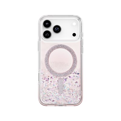Apple iPhone 17 Pro Max Kılıf M-safe Şarj Özellikli Parlak Halkalı Coehl Solea Kapak