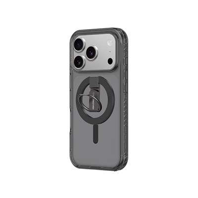Apple iPhone 17 Pro Max Kılıf M-safe Şarj Özellikli Yüzük Standlı Amazingthing Titan Pro Serisi Kapak