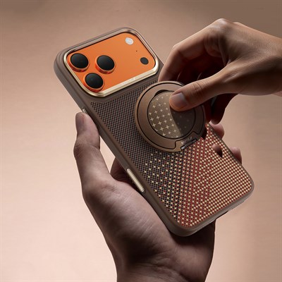 Apple iPhone 17 Pro Max Kılıf M-safe Şarj Özellikli Raptic Aramid Dual Serenity Serisi Kapak