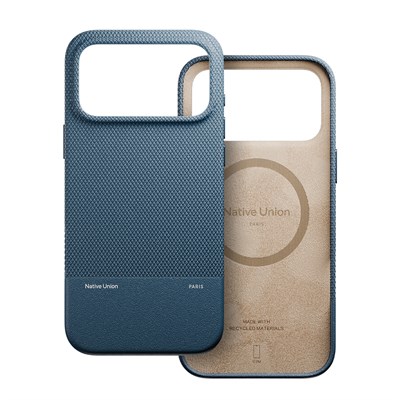 Apple iPhone 17 Pro Max Kılıf M-safe Şarj Özellikli Deri Dokulu Native Union RE Classic Serisi Kapak