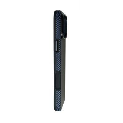 Apple iPhone 17 Pro Max Kılıf M-safe Şarj Özellikli Mohseven 1500D Aramid Fiber Kapak