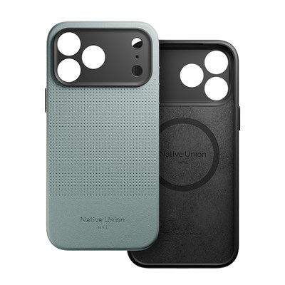 Apple iPhone 17 Pro Max Kılıf M-safe Şarj Özellikli Deri Dokulu Native Union 2025 Active Serisi Kapak