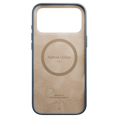 Apple iPhone 17 Pro Max Kılıf M-safe Şarj Özellikli Deri Dokulu Native Union RE Classic Serisi Kapak