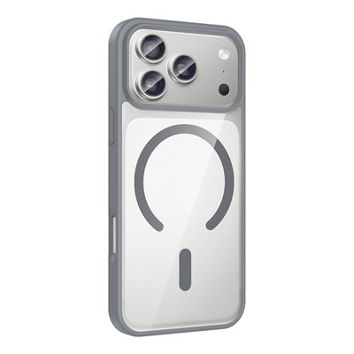 Apple iPhone 17 Pro Max Kılıf M-safe Wireless Şarj Özellikli Silikon Zore Ege Kapak