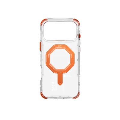 Apple iPhone 17 Pro Max Kılıf SkinArma M-safe Şarj Özellikli Airbag Tasarımlı Magma Kapak