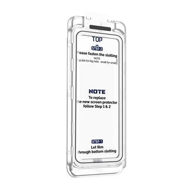 Apple iPhone 17 Pro Wiwu SQ-008 Oleofobik Easy Install Darbeye Karşı Dayanıklı Temperli Cam Ekran Koruyucu + Kolay Uygulama Aparatlı