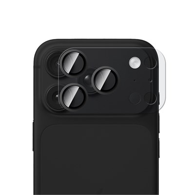 Apple iPhone 18 Pro CaseWorld Alloy Sapphire Safir One-Piece Anti Reflective Safir Kamera Lens Koruyucu