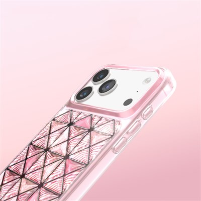 Apple iPhone 18 Pro Kılıf 3D Buz Blok Desenli Zore Paris Kairo TPU Kapak