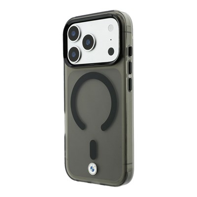 Apple iPhone 18 Pro Kılıf BMW Orjinal Lisanslı M-safe Şarj Özellikli Metal Logolu Buzlu IML Baskılı Kapak
