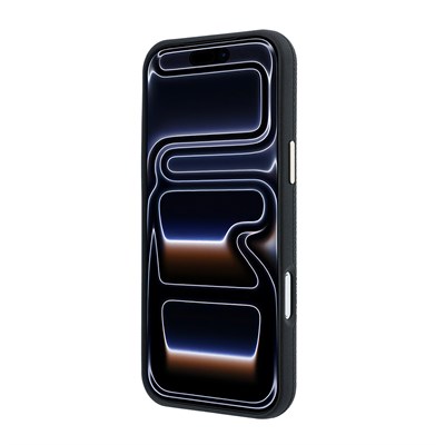 Apple iPhone 18 Pro Kılıf Guess Orjinal Lisanslı M-safe Şarj Özellikli PU Taşlı Metal 4G ve Yazı Logolu Kapak