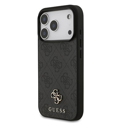 Apple iPhone 18 Pro Kılıf Guess Orjinal Lisanslı M-safe Şarj Özellikli Small 4G Classic Kapak