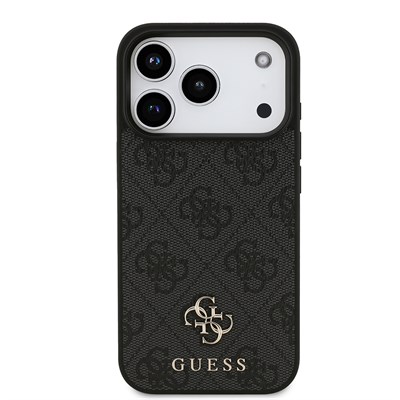 Apple iPhone 18 Pro Kılıf Guess Orjinal Lisanslı M-safe Şarj Özellikli Small 4G Classic Kapak