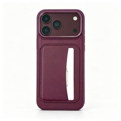 Apple iPhone 18 Pro Kılıf Kartlıklı Zore X-Kart Silikon Kapak