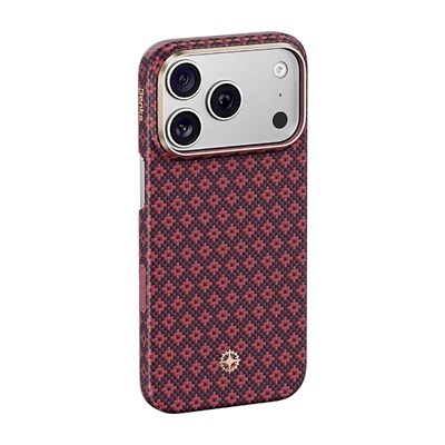 Apple iPhone 18 Pro Kılıf M-Safe Şarj Özellikli Benks ArmorAir ArmorGrid Serisi C1 Kevlar Karbon Kapak