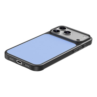 Apple iPhone 18 Pro Kılıf M-Safe Şarj Özellikli PU Zore Paris Trexo Sert PC Kapak