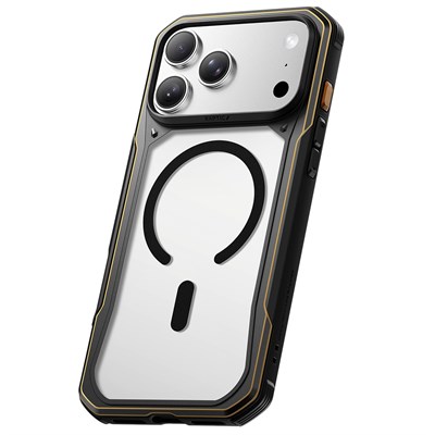 Apple iPhone 18 Pro Kılıf M-Safe Şarj Özellikli Raptic Shield Evo Serisi Airbagli Kapak