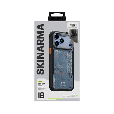 Apple iPhone 18 Pro Kılıf M-Safe Şarj Özellikli Airbag Tasarımlı Skinarma Vigor XE Kapak