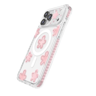 Apple iPhone 18 Pro Kılıf M-Safe Şarj Özellikli Zore Paris Elvo Sert PC Kapak