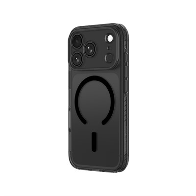 Apple iPhone 18 Pro Kılıf M-Safe Şarj Özellikli Airbag Tasarımlı AmazingThing Titan Pro Lens Serisi Kapak