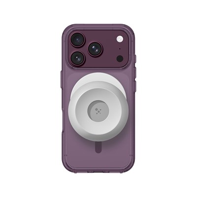 Apple iPhone 18 Pro Kılıf M-safe Özellikli AmazingThing Minimal Serisi Type-C Kulaklık ve Standlı Set